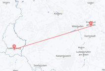 卢森堡市 到法兰克福