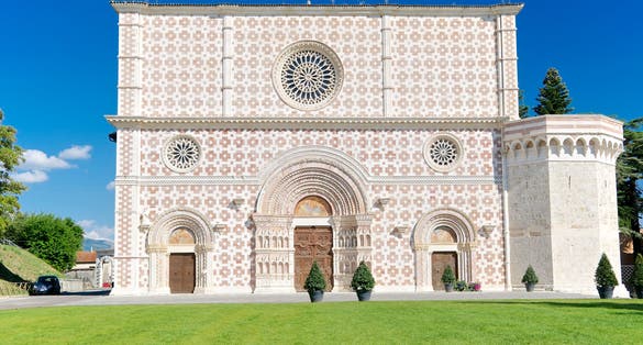 Basilica of Santa Maria di Collemaggio - L'Aquila - Italy