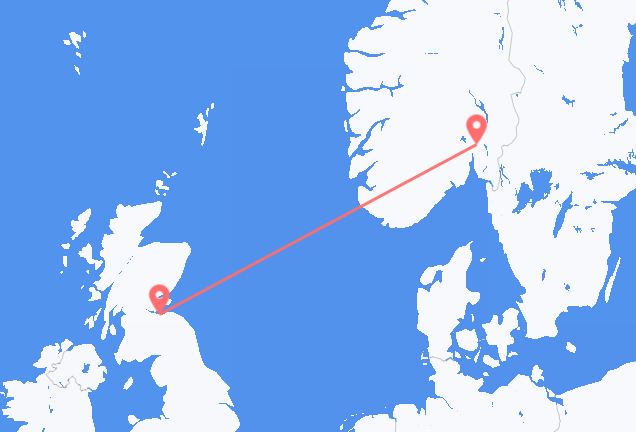 Oslo to Edinburgh