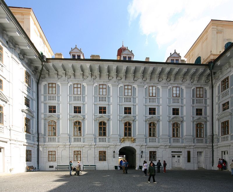 photo of view of Eszterházy Palace .