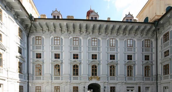 photo of view of Eszterházy Palace .