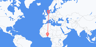 Benin nach die Niederlande