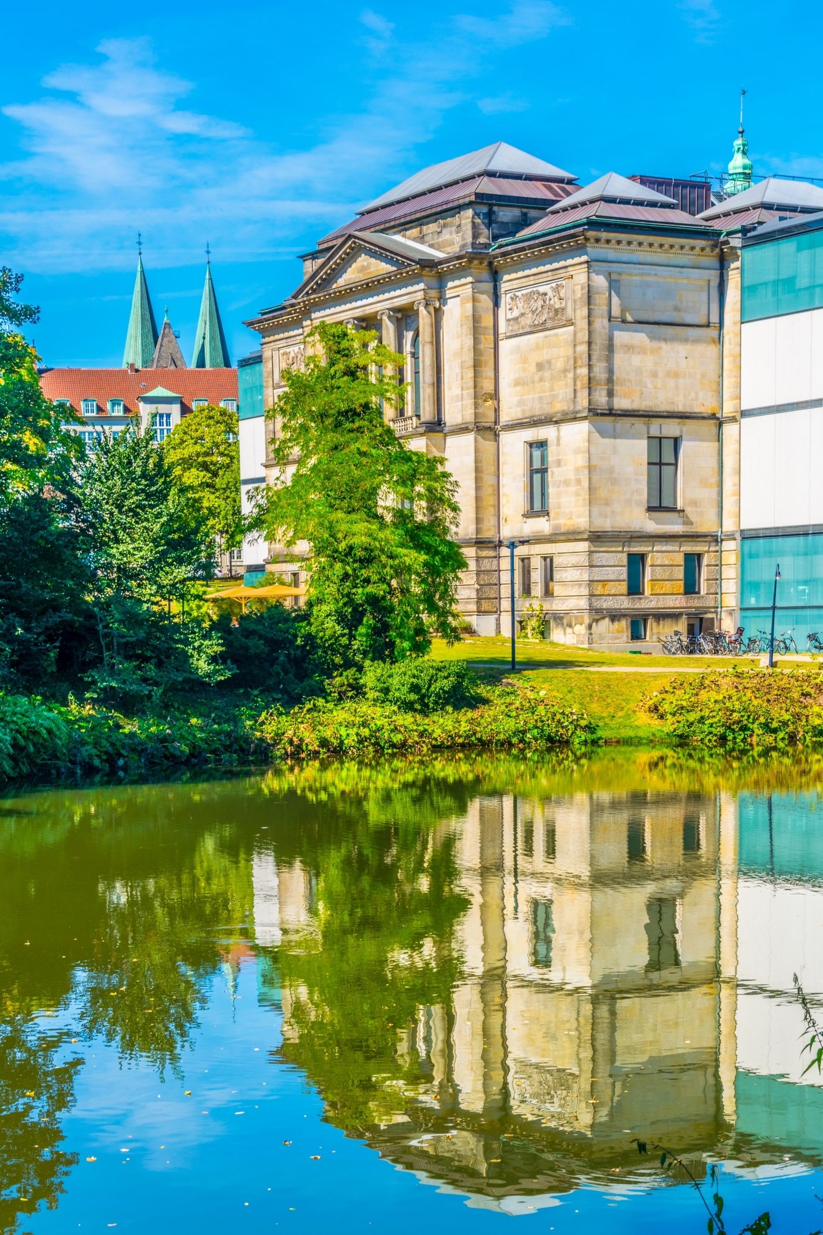 photo of View of the Kunsthalle museum in Bremen, Germany.