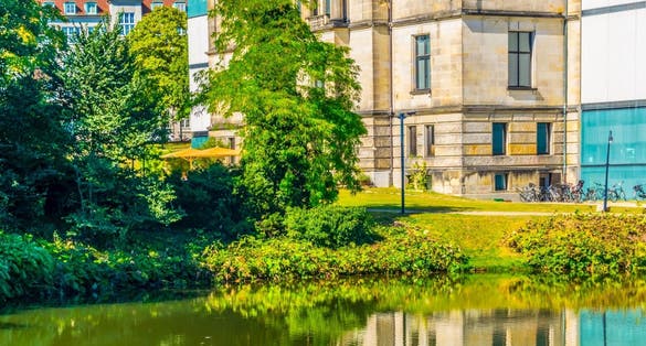 photo of View of the Kunsthalle museum in Bremen, Germany.
