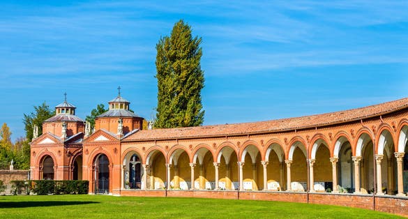 The Monumental Cemetery of Certosa - Ferrara, Italy