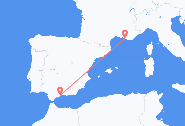 Marseille nach Málaga