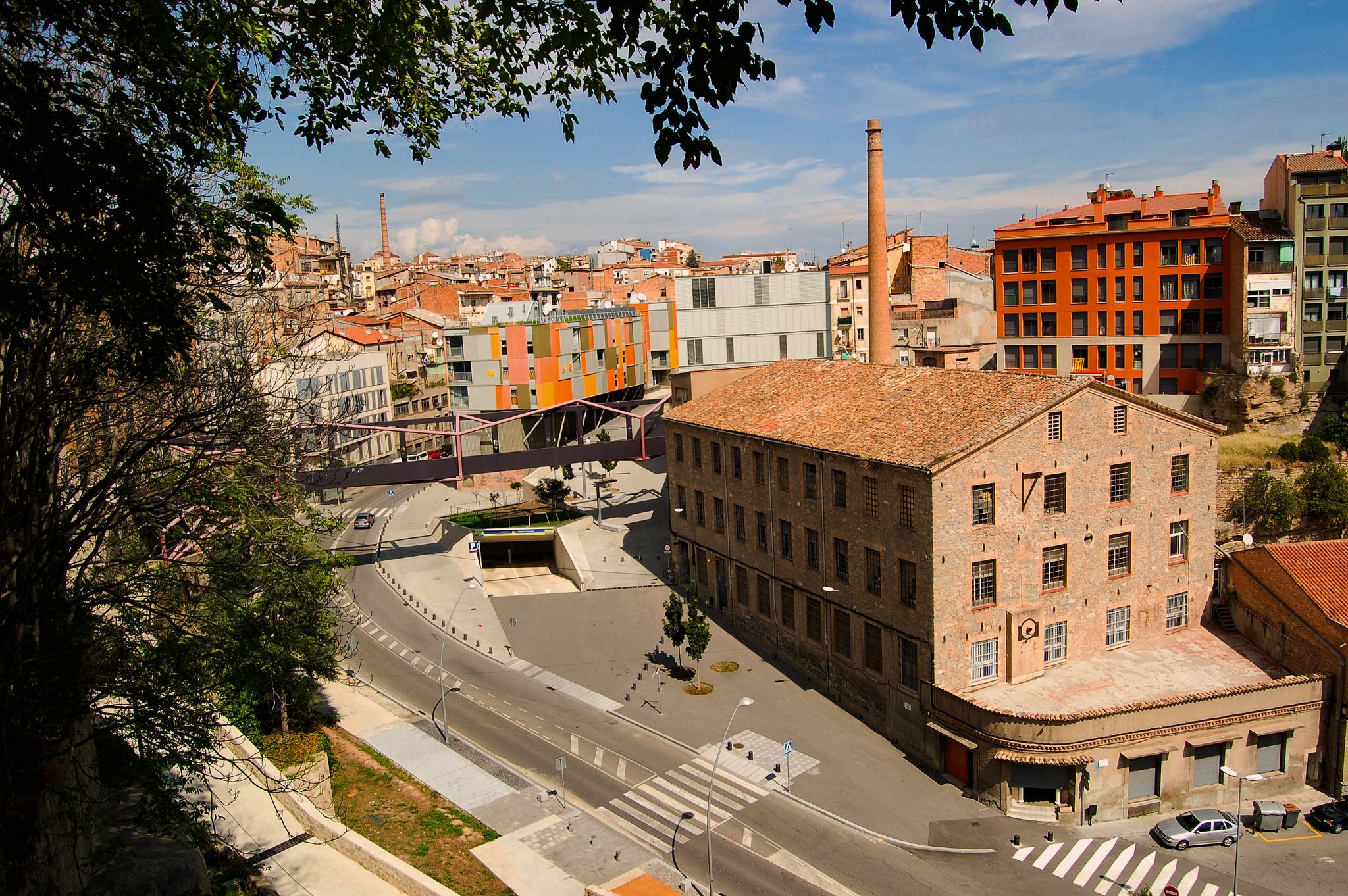 Photo of Manresa center view, Spain.