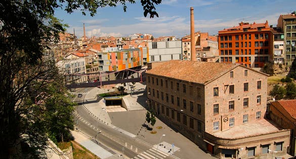 Photo of Manresa center view, Spain.