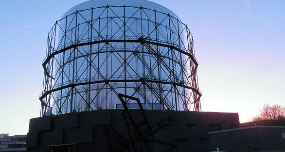 photo of view of Gasometer Pforzheim, Pforzheim, Germany.
