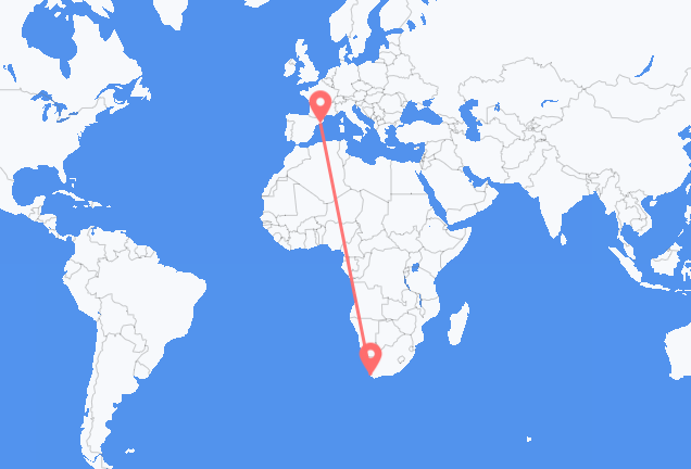 Cape Town to Barcelona