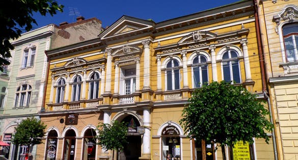 PHOTO OF VIEW OF Targu Mures, Romania.