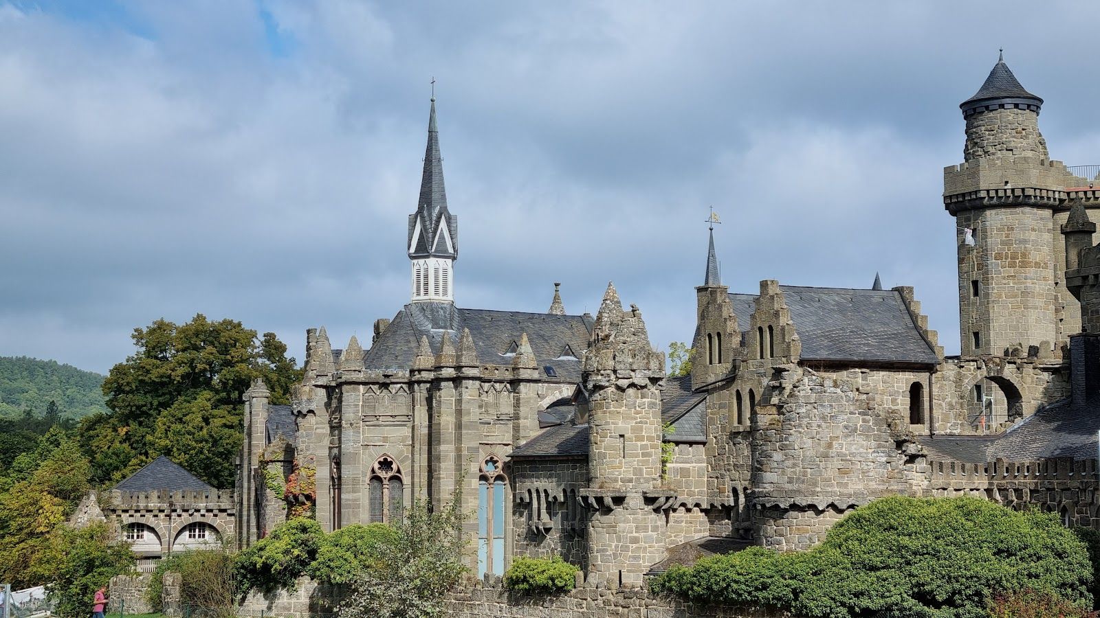 Löwenburg, Bad Wilhelmshöhe, Kassel, Hesse, Germany