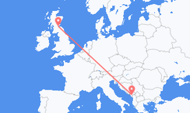 Scotland to Montenegro