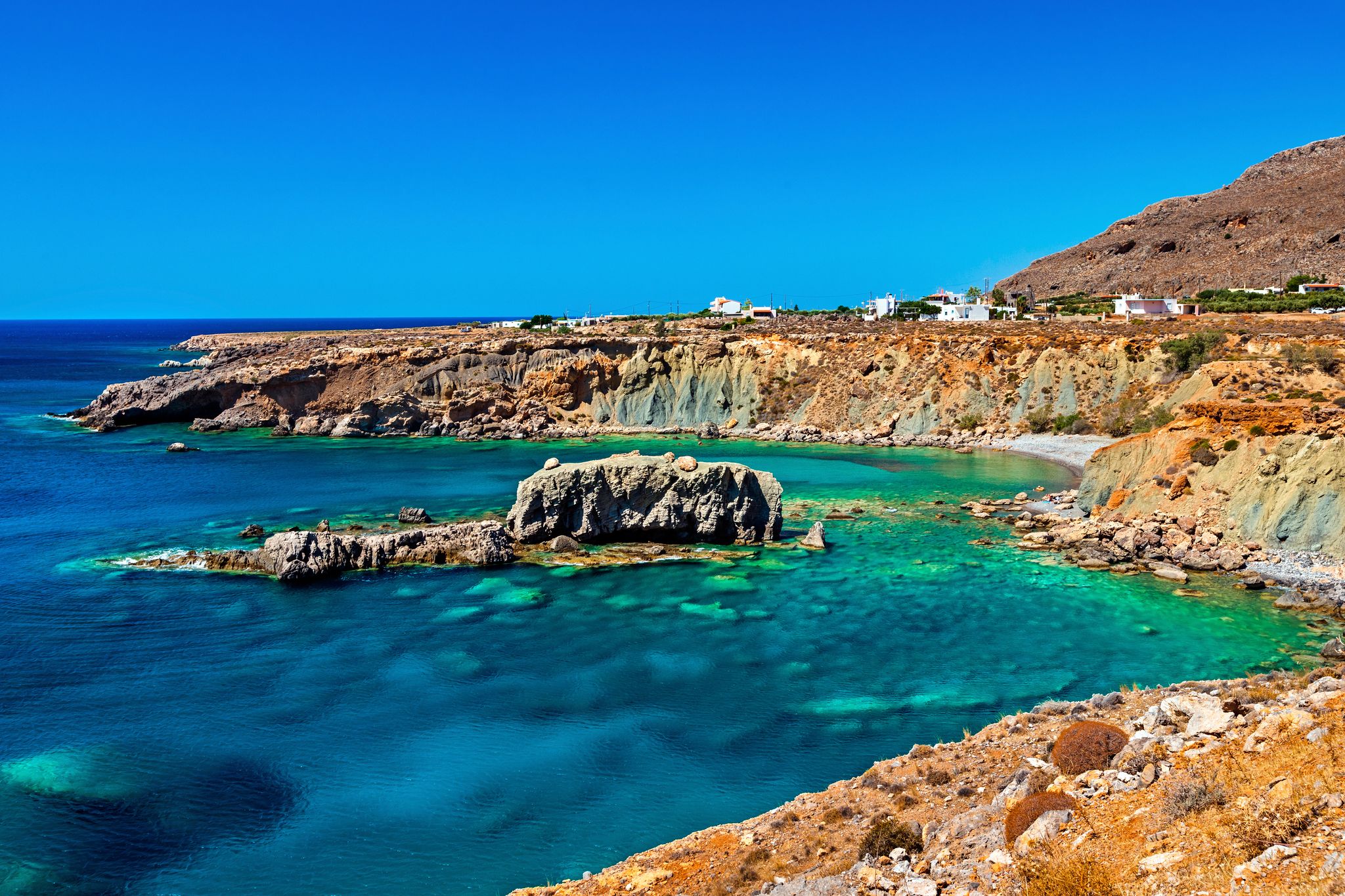 Photo of Beach at Kalo Nero village in Sitia municipality