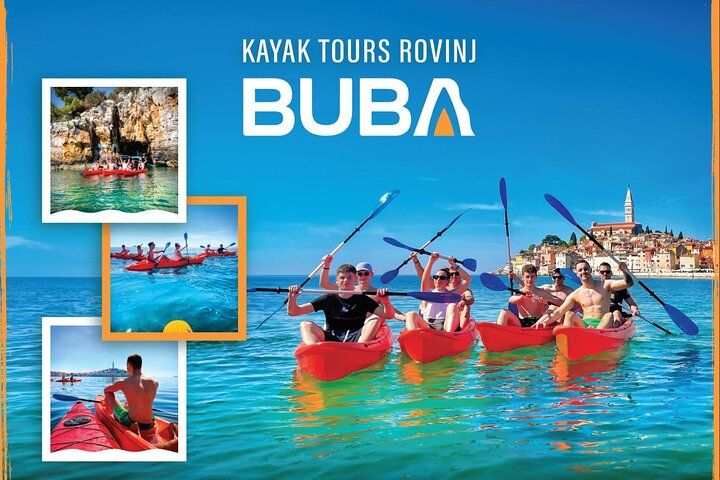 BUBA-Kayak Tours Rovinj FREE-drinks,pictures,snorkeling equipment