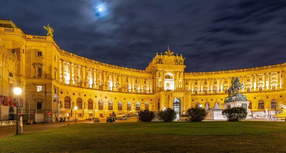 Photo of The Neue Burg is part of the Vienna Hofburg and the monumental Imperial Forum it is an incomplete 19th century palace wing hosting Kunsthistorisches Museum collections.