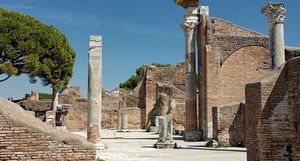 photo of view of Pincio stair ramps, Roma Italy.