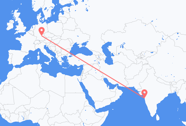 Mumbai to Nuremberg