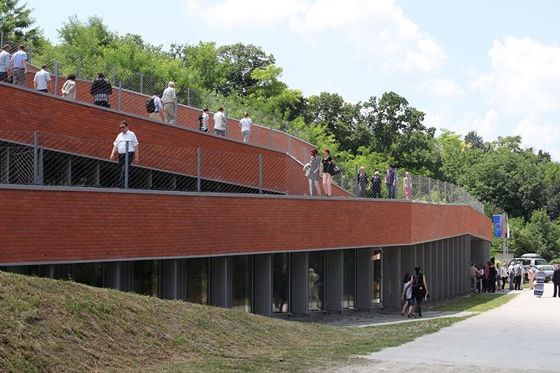 Muzej vučedolske kulture,Museum in Vukovar, Croatia.