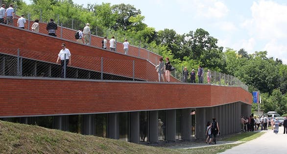 Muzej vučedolske kulture,Museum in Vukovar, Croatia.