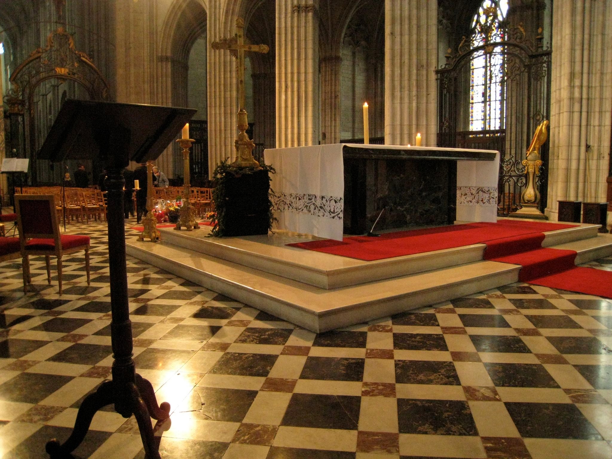 Cathedral altar.