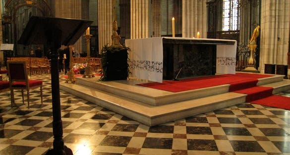 Cathedral altar.