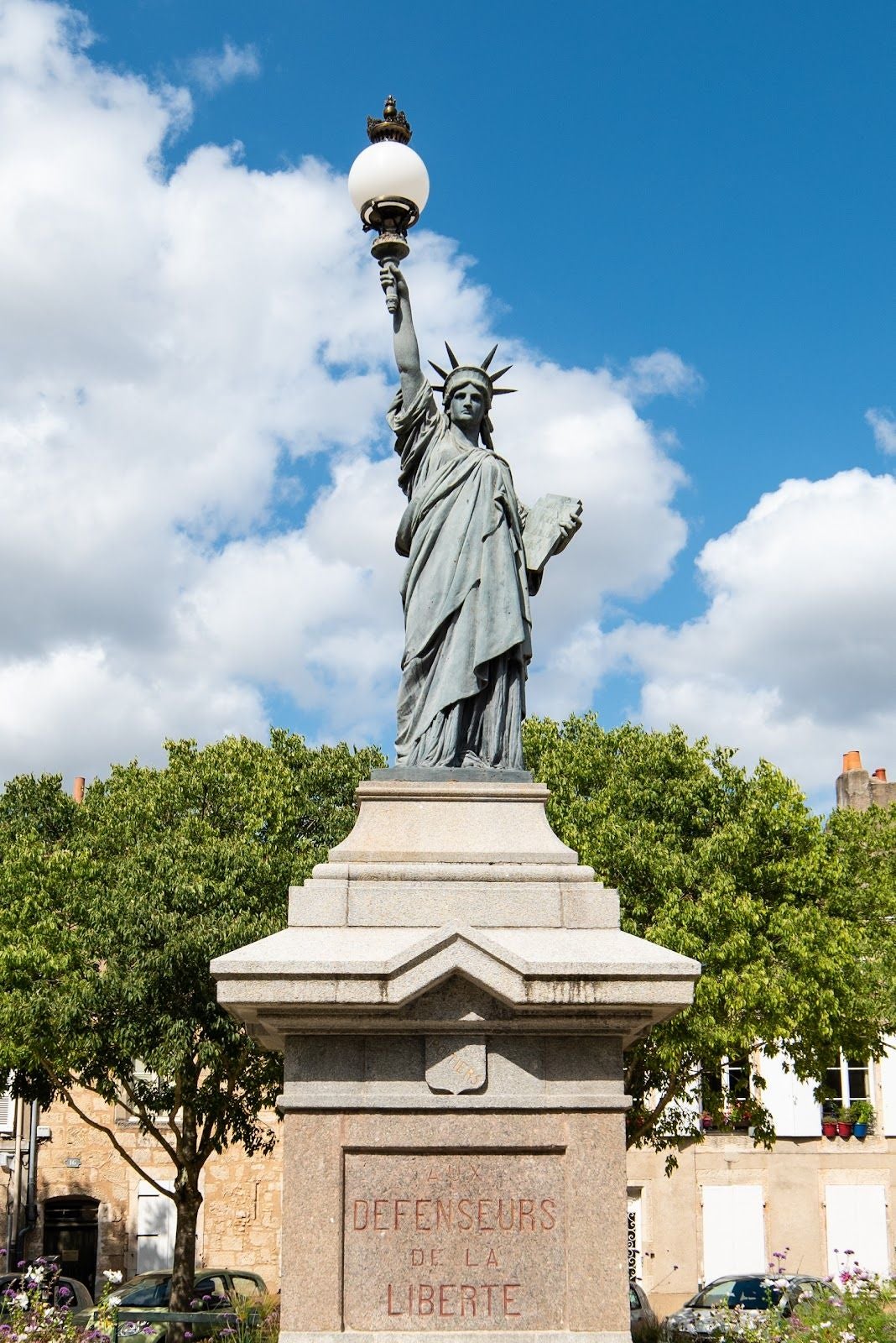 La Statue de la Liberté, Poitiers, Vienne, New Aquitaine, Metropolitan France, France