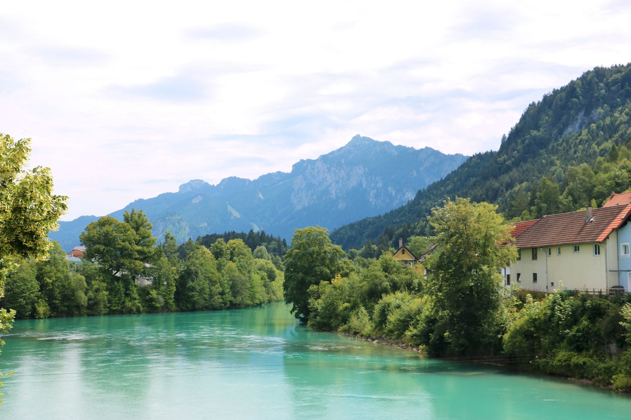 photo of view of The Old Town of Füssen, Germany.