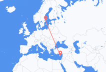 Larnaca to Stockholm