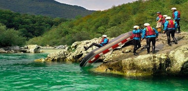 Whitewater Rafting on the Soča River in Bovec, Slovenia