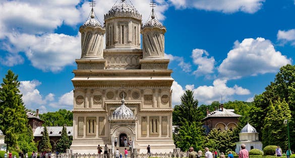 Arges Monastery in Pitesti Romania