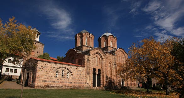 Photo of Medieval Lesnovo Monastery of St. Archangel Michael and St. Hermit Gabriel of Lesnovo, Probistip region, Republic of Macedonia.