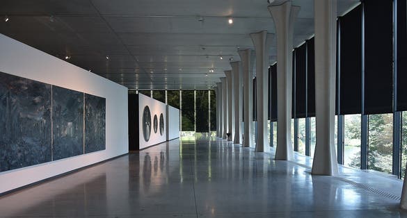 Photo Inside the La Boverie Museum.