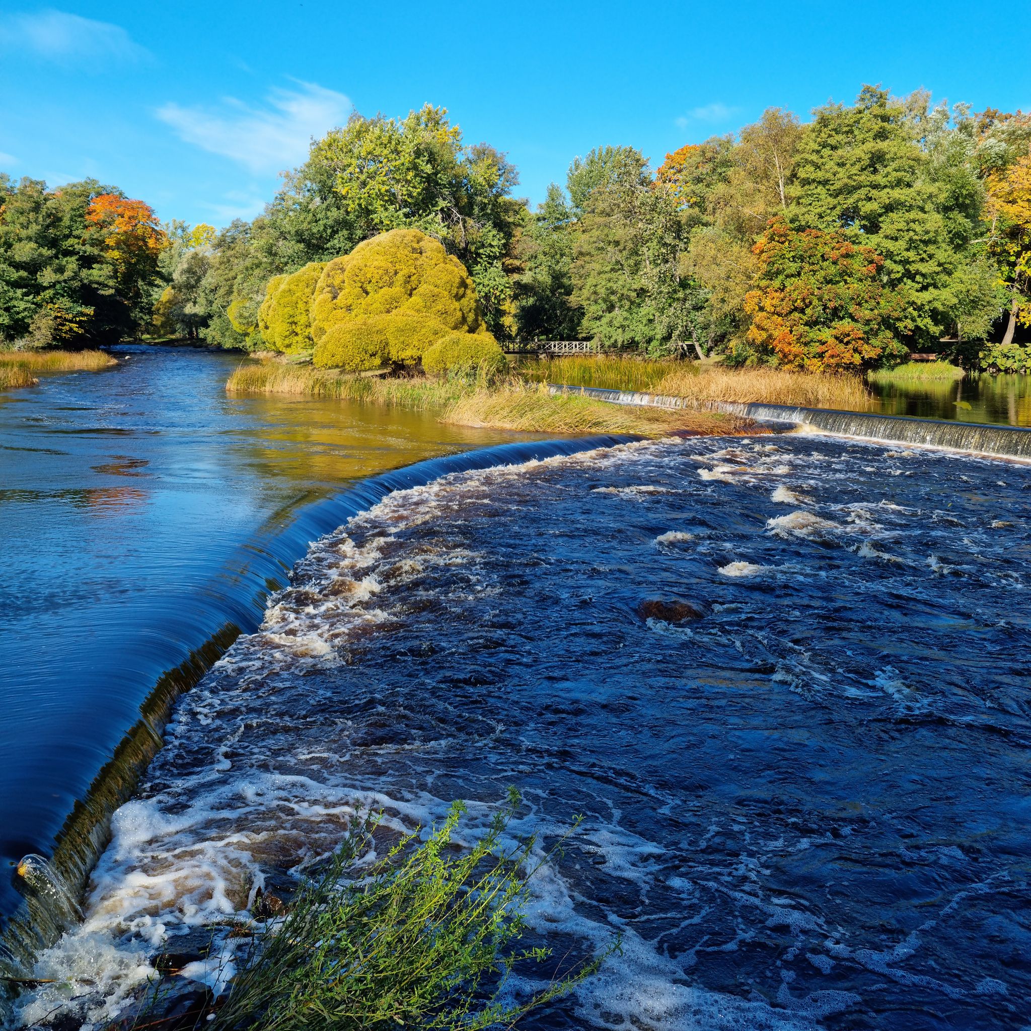 photo of Stadsträdgården in Gavle, Sweden.