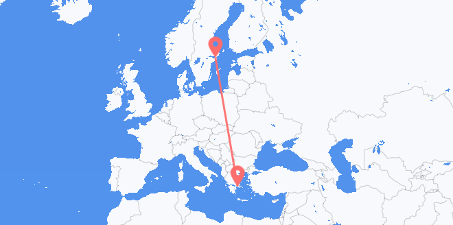 Sweden to Greece