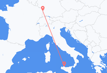 Straßburg nach Palermo