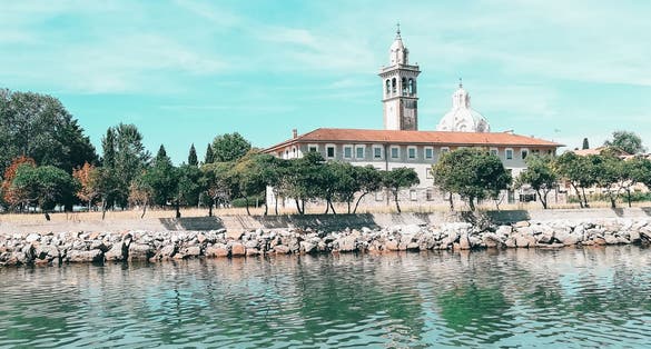 photo of view Santuario di Barbana,Grado Italy.