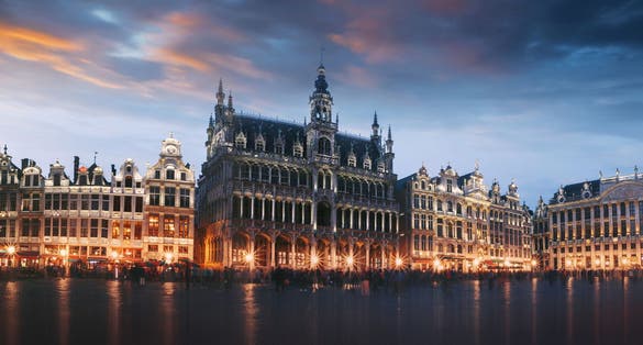 photo of view of Brussels city Museum, Brussels, Belgium.
