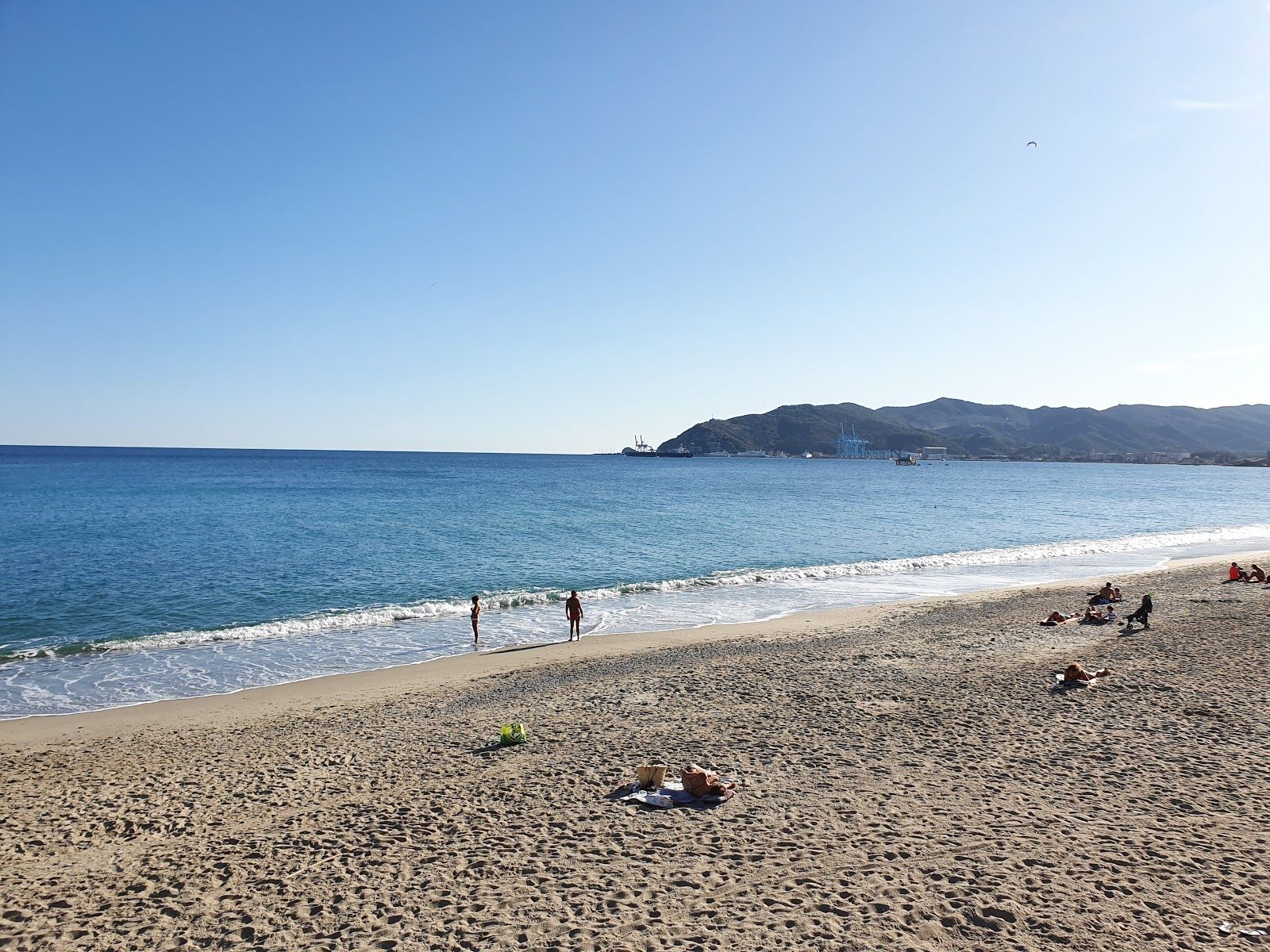 Spiaggia Libera Lo Scaletto Dei Pescatori, Savona, Liguria, Italy