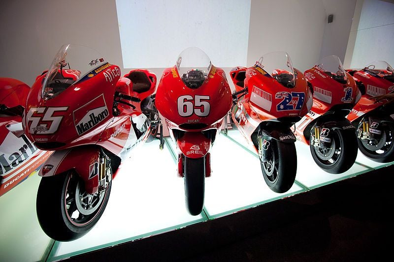 photo of view ofDucati Museum, casteldebole, Italy.