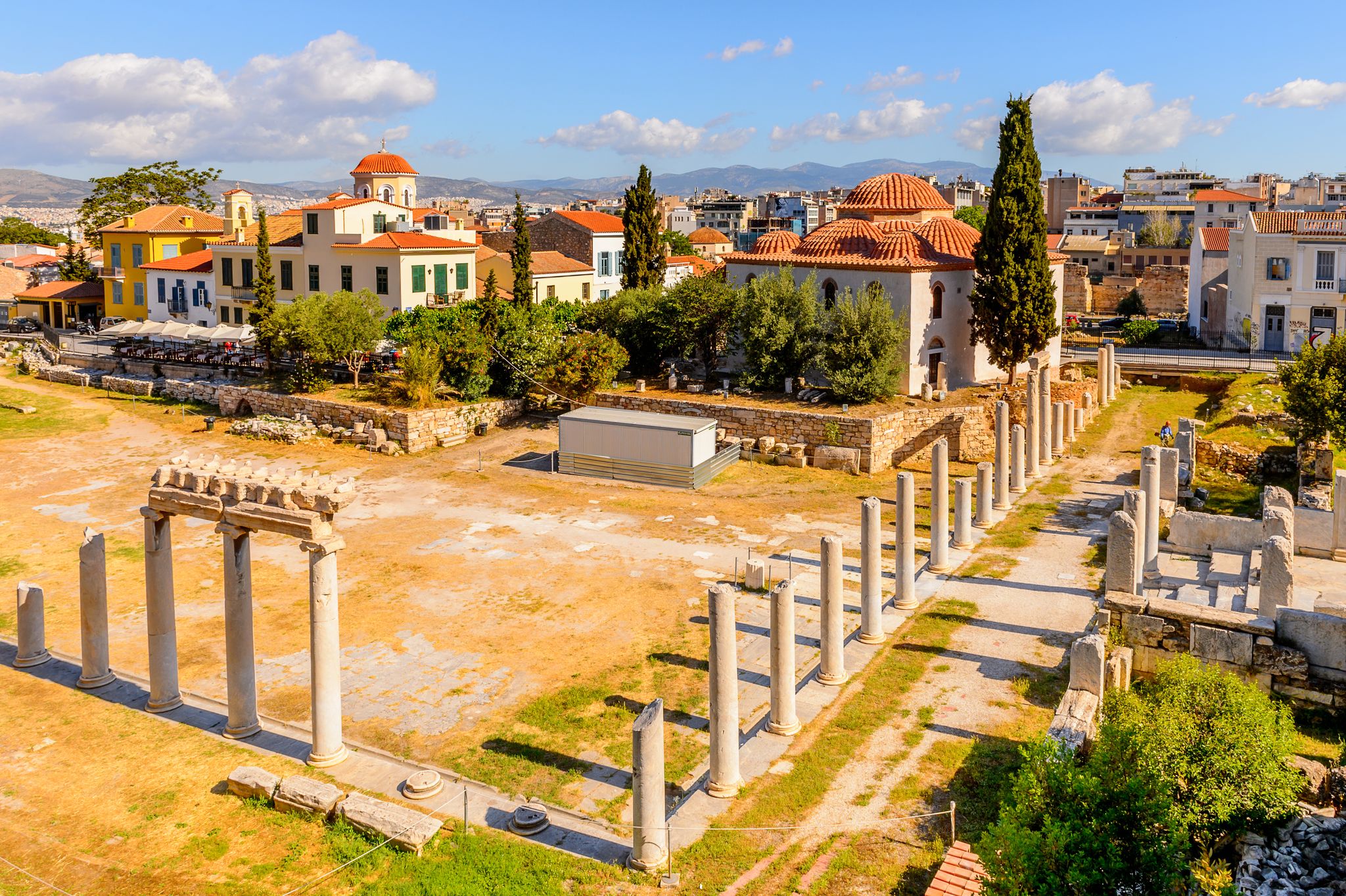 photo of Roman forum, Agora of Athens, Greece,Athens Greece.