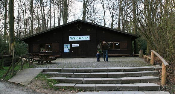 photo of view ofDie Waldschule, Düsseldorf, Germany.