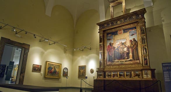 civic museum of palazzo mosca ,pesaro in italy.