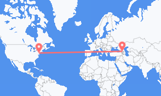 North Philadelphia to Tbilisi