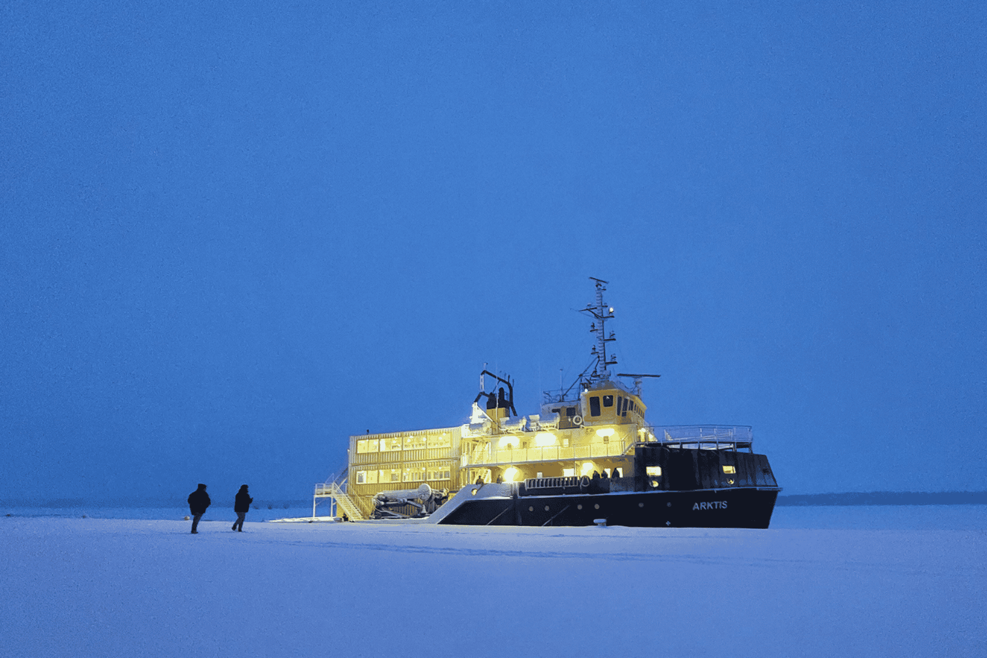Kemi: Icebreaker Arktis Cruise with Ice Floating