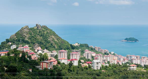 Photo of Giresun city view from Northern Turkey aka Black Sea region of Turkey.