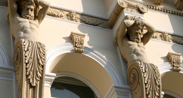 Photo of Golia Monastery in the city of Iasi, Romania.