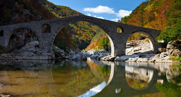 photo of  view of Devil's Bridge Bulgaria,Diadovtsi bulgaria.
