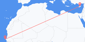 le Sénégal pour Chypre