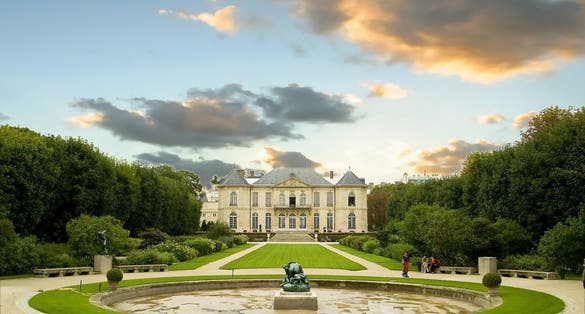 Musee Rodin Rodin Museum Paris France.